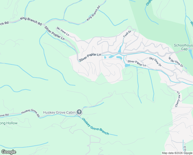 map of restaurants, bars, coffee shops, grocery stores, and more near 1101 South Spring Hollow Road in Pigeon Forge