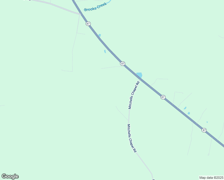 map of restaurants, bars, coffee shops, grocery stores, and more near 1765 Mitchells Chapel Road in Pittsboro