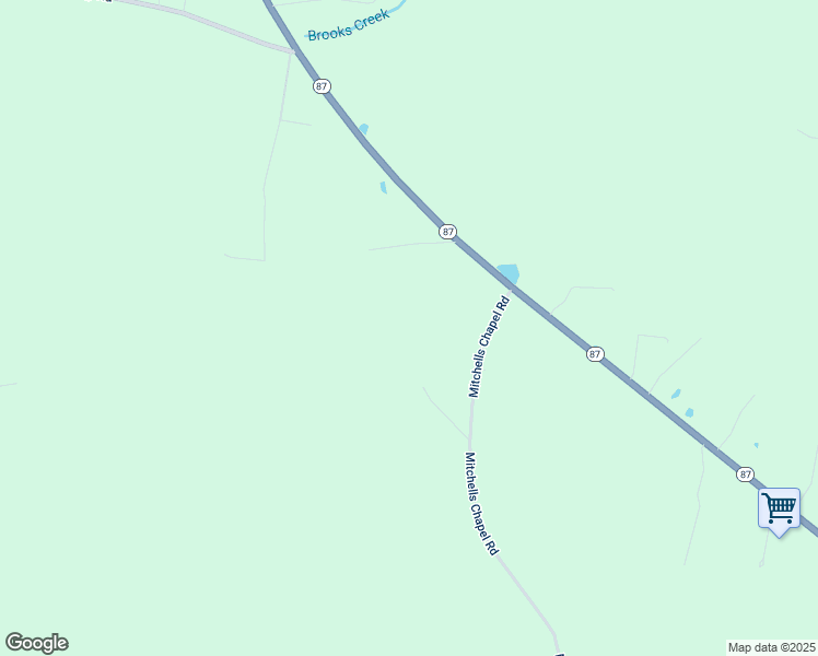 map of restaurants, bars, coffee shops, grocery stores, and more near 1765 Mitchells Chapel Road in Pittsboro
