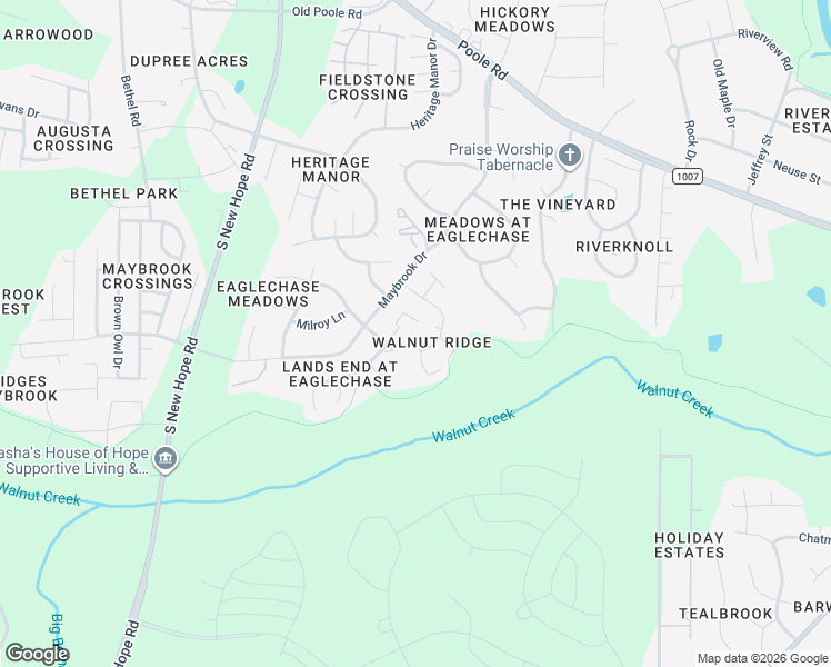 map of restaurants, bars, coffee shops, grocery stores, and more near 2654 Dwight Place in Raleigh