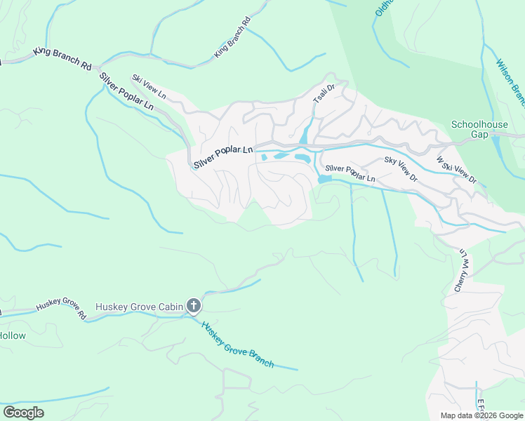 map of restaurants, bars, coffee shops, grocery stores, and more near 1325 Ridgefield Drive in Sevierville
