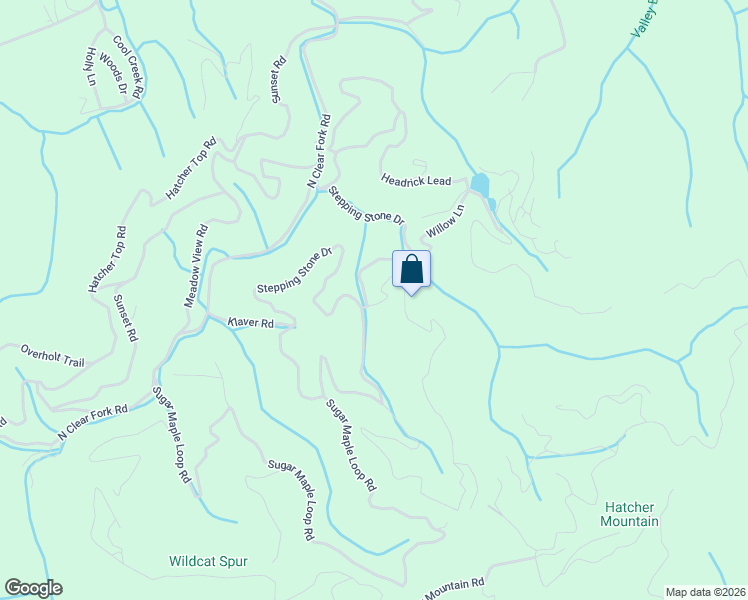 map of restaurants, bars, coffee shops, grocery stores, and more near 3298 Emerald Springs Loop in Sevierville