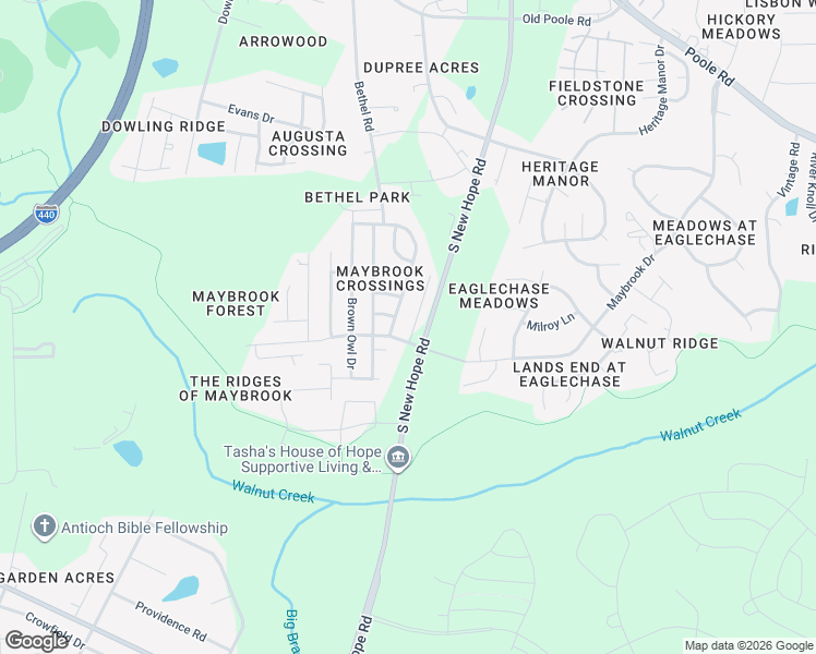map of restaurants, bars, coffee shops, grocery stores, and more near 1603 Oxleymare Drive in Raleigh