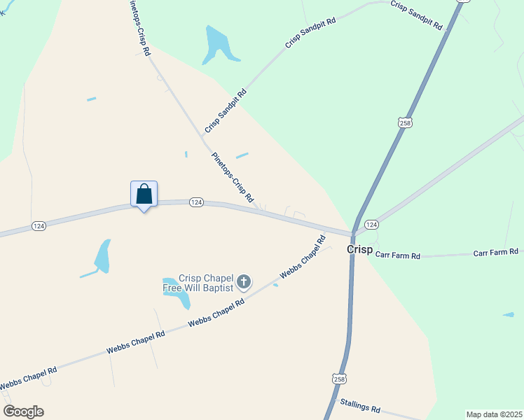 map of restaurants, bars, coffee shops, grocery stores, and more near 330 North Carolina 124 in Macclesfield