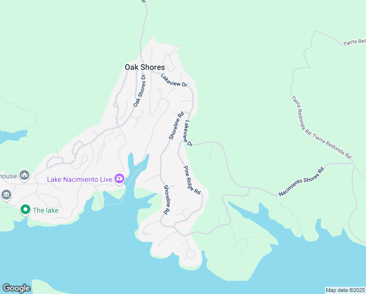 map of restaurants, bars, coffee shops, grocery stores, and more near 2638 Pine Ridge Road in Bradley