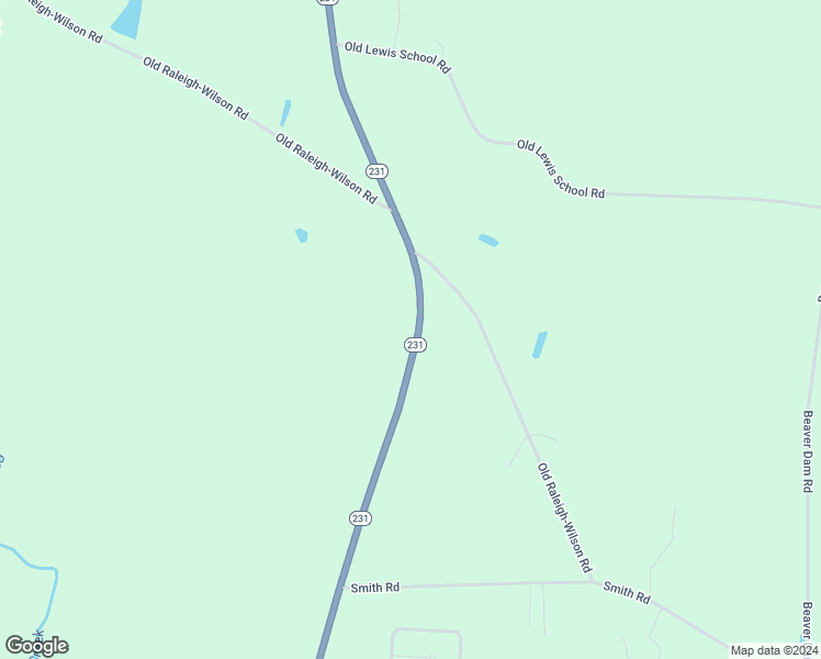 map of restaurants, bars, coffee shops, grocery stores, and more near 12718 North Carolina 231 in Middlesex