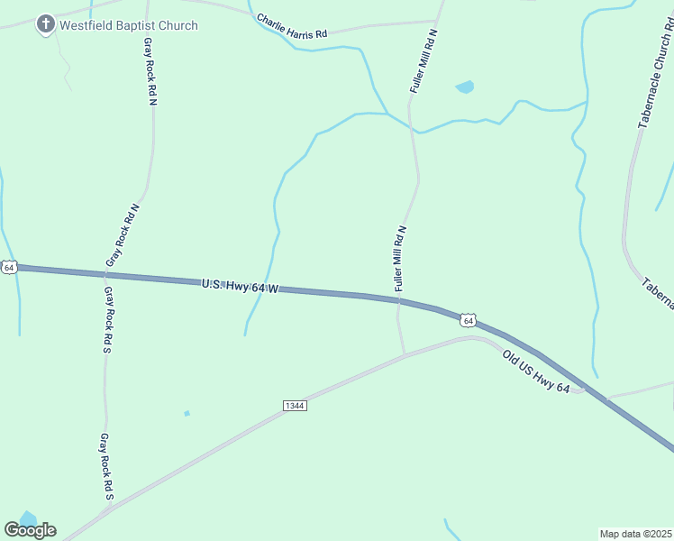 map of restaurants, bars, coffee shops, grocery stores, and more near 8486 U.S. Highway 64 West in Trinity