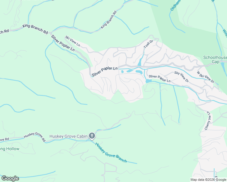 map of restaurants, bars, coffee shops, grocery stores, and more near 1101 South Spring Hollow Road in Pigeon Forge