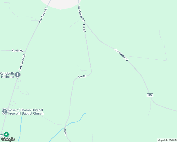 map of restaurants, bars, coffee shops, grocery stores, and more near 1494 Lee Road in Williamston