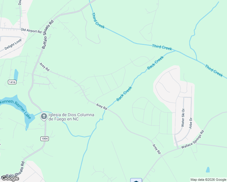 map of restaurants, bars, coffee shops, grocery stores, and more near 284 Arey Road in Statesville