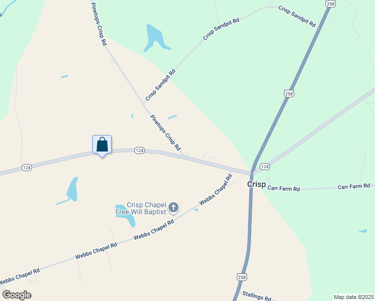 map of restaurants, bars, coffee shops, grocery stores, and more near 330 North Carolina 124 in Macclesfield