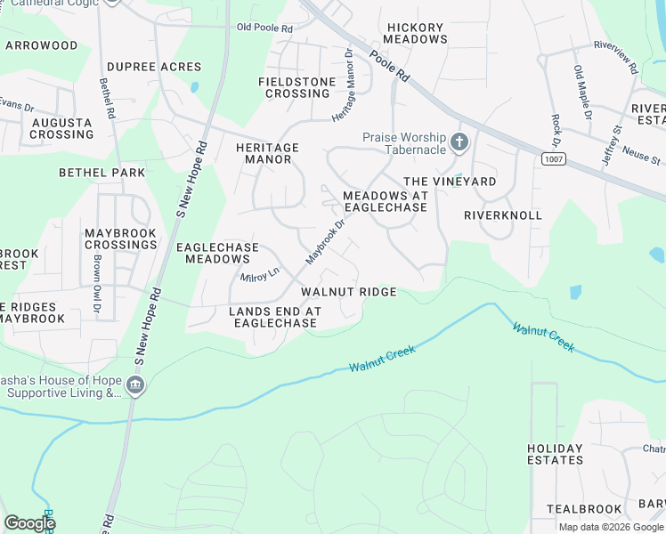 map of restaurants, bars, coffee shops, grocery stores, and more near 2654 Dwight Place in Raleigh
