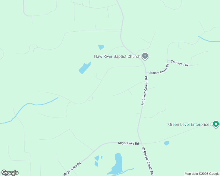 map of restaurants, bars, coffee shops, grocery stores, and more near 300 Rabbit Run in Pittsboro