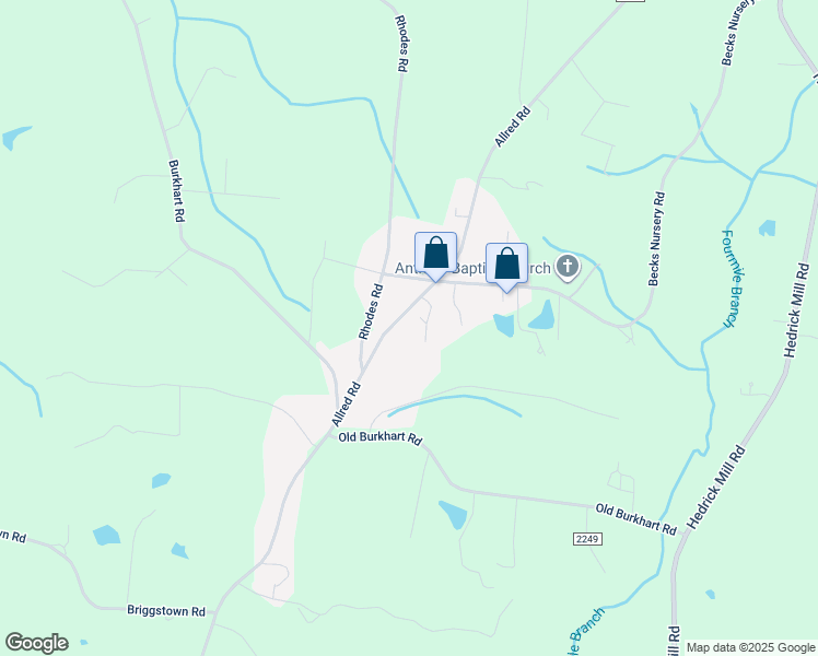 map of restaurants, bars, coffee shops, grocery stores, and more near 2048 Allred Rd in Lexington