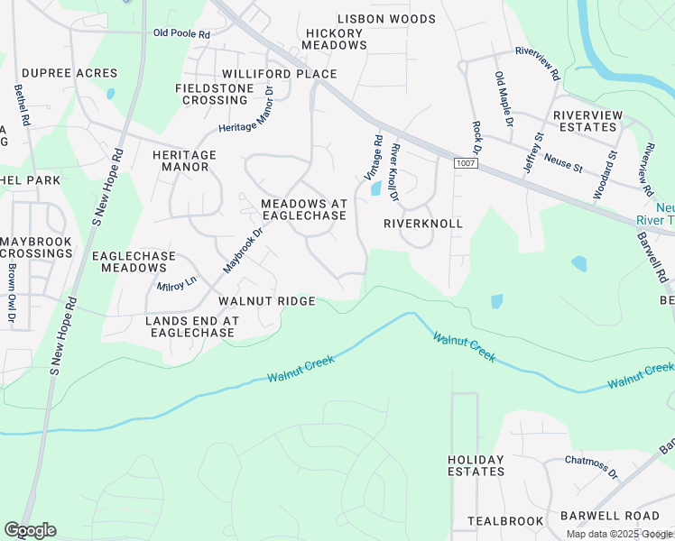 map of restaurants, bars, coffee shops, grocery stores, and more near 1829 Teabrook Court in Raleigh