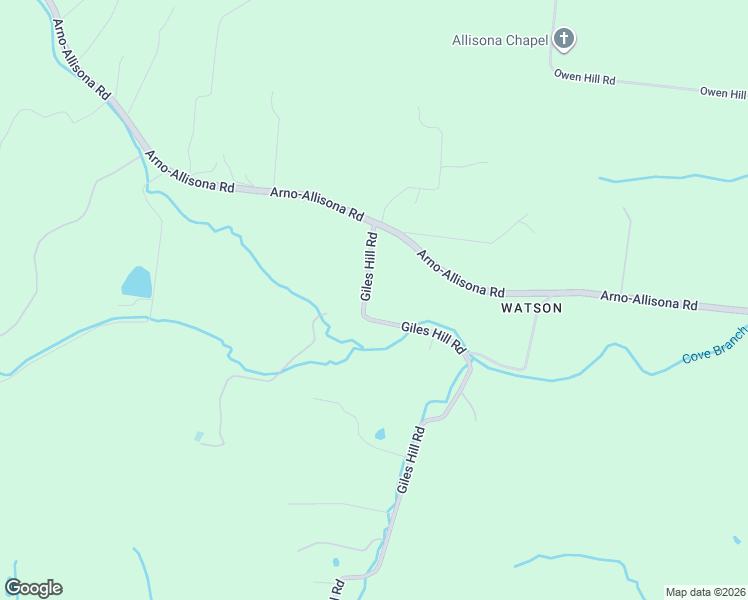 map of restaurants, bars, coffee shops, grocery stores, and more near 6812 Giles Hill Road in College Grove