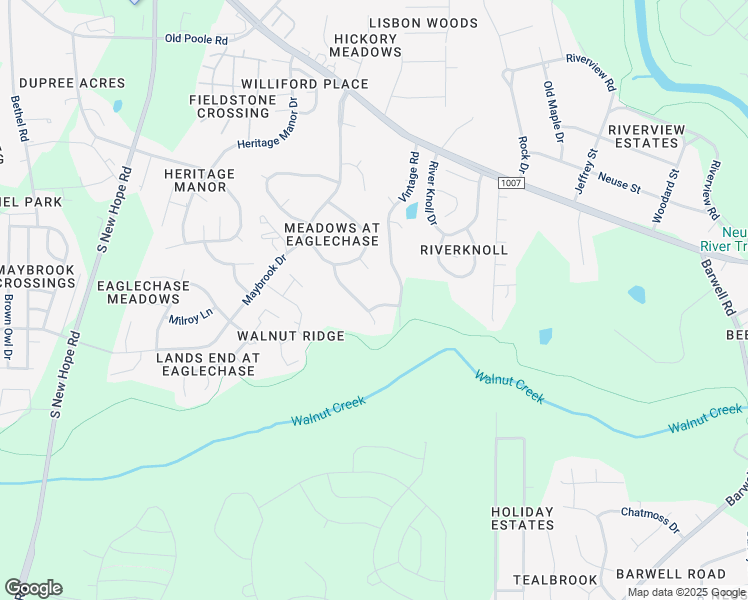 map of restaurants, bars, coffee shops, grocery stores, and more near 1829 Teabrook Court in Raleigh