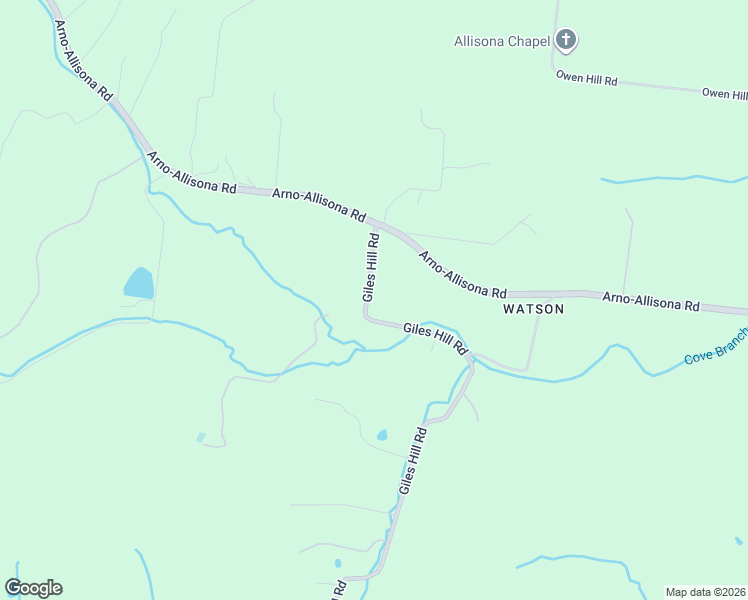 map of restaurants, bars, coffee shops, grocery stores, and more near 6812 Giles Hill Road in College Grove