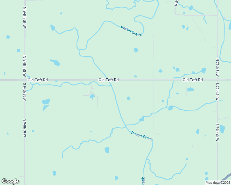 map of restaurants, bars, coffee shops, grocery stores, and more near 8619 Old Taft Road in Muskogee