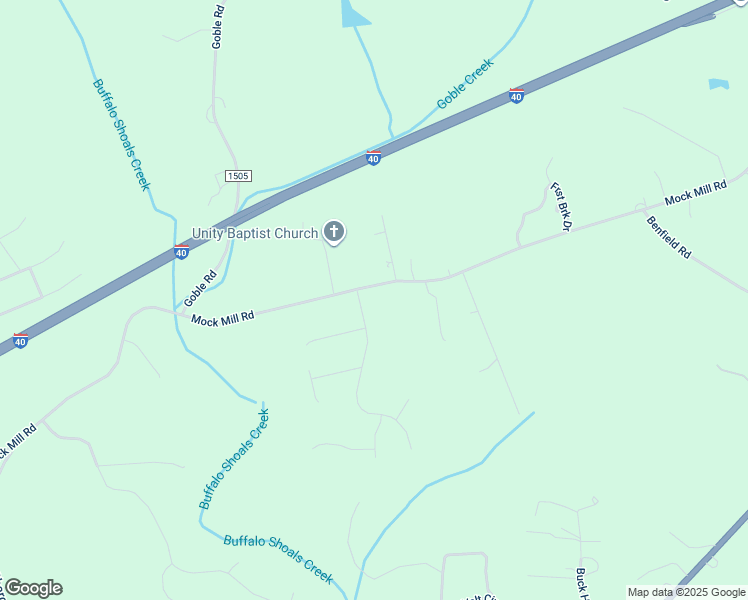 map of restaurants, bars, coffee shops, grocery stores, and more near 109 Titleist Drive in Statesville