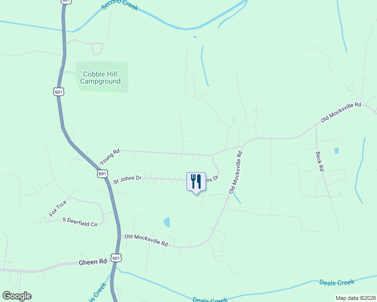 map of restaurants, bars, coffee shops, grocery stores, and more near 1028 Archer Farm Drive in Salisbury