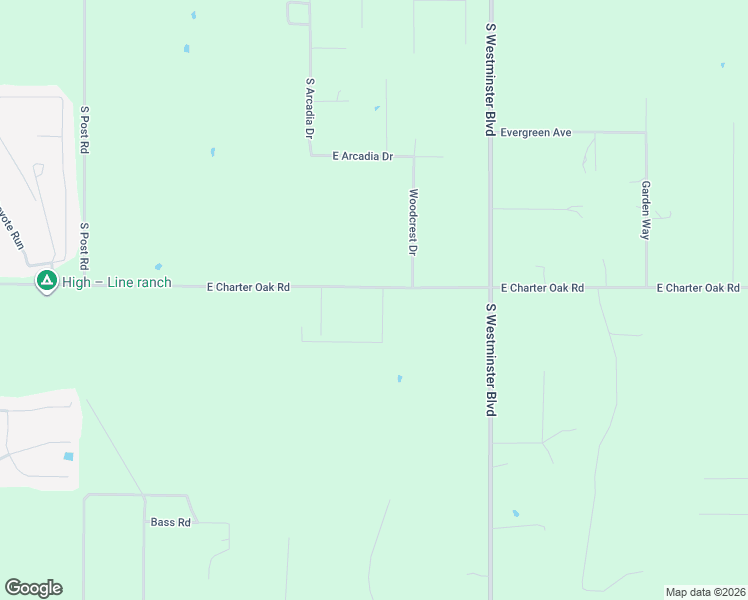 map of restaurants, bars, coffee shops, grocery stores, and more near 6024 East Charter Oak Road in Guthrie