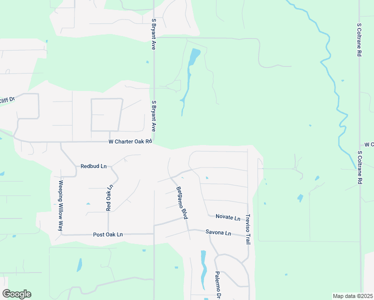 map of restaurants, bars, coffee shops, grocery stores, and more near 9635 Pavia Pointe in Edmond