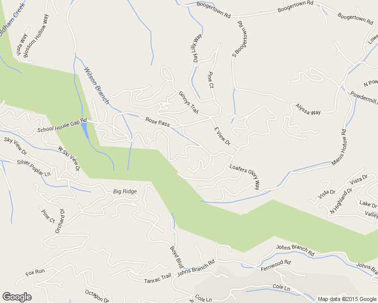 map of restaurants, bars, coffee shops, grocery stores, and more near 1926 Beach Front Dr in Sevierville