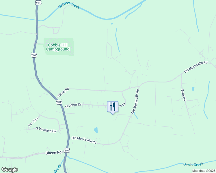 map of restaurants, bars, coffee shops, grocery stores, and more near 1028 Archer Farm Drive in Salisbury