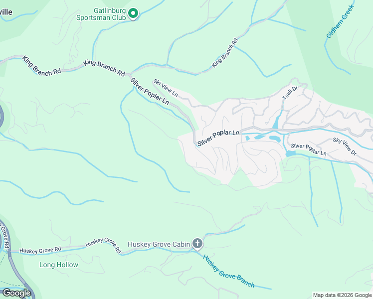 map of restaurants, bars, coffee shops, grocery stores, and more near 813 Ridgefield Drive in Sevierville