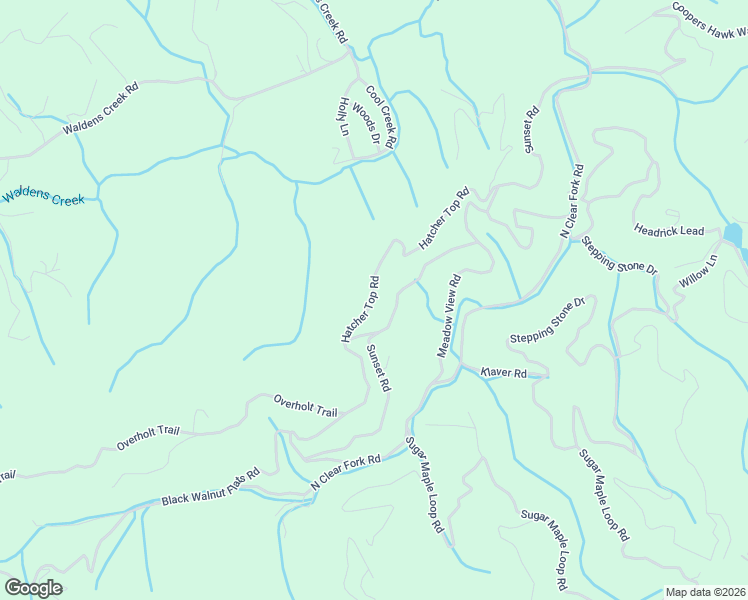 map of restaurants, bars, coffee shops, grocery stores, and more near 3051 Hatcher Top Road in Sevierville
