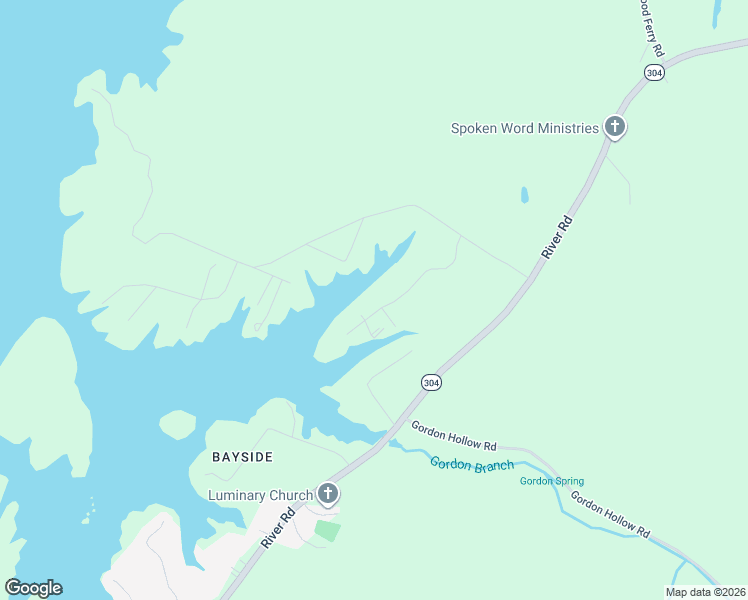 map of restaurants, bars, coffee shops, grocery stores, and more near 160 Bay View Drive in Ten Mile