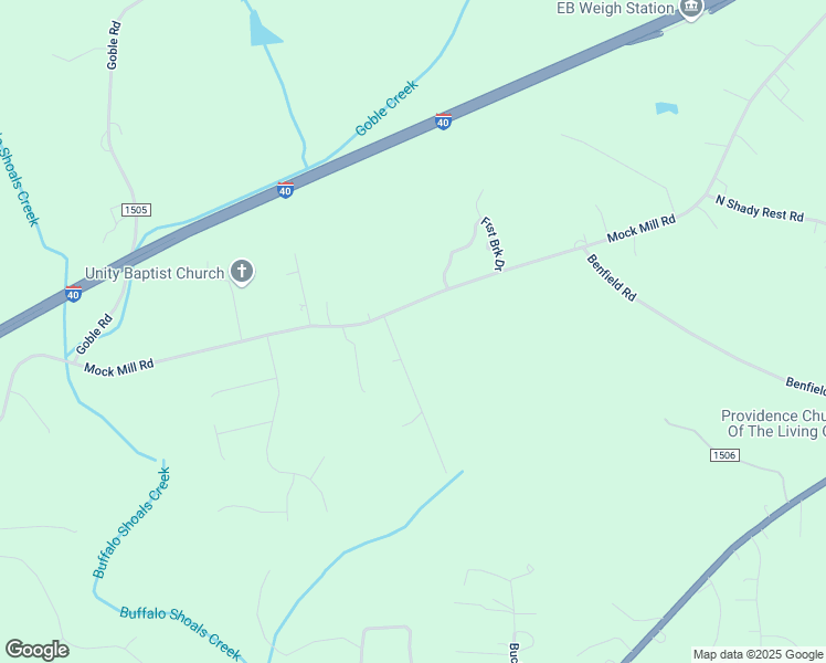 map of restaurants, bars, coffee shops, grocery stores, and more near 569 Mock Mill Road in Statesville