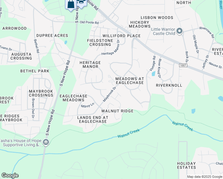 map of restaurants, bars, coffee shops, grocery stores, and more near 5404 Kincross Court in Raleigh