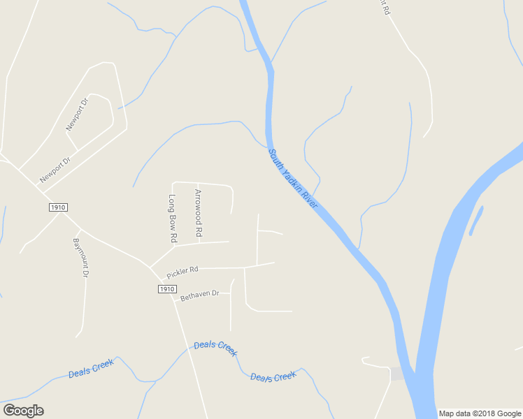 map of restaurants, bars, coffee shops, grocery stores, and more near 1210 High Meadow Drive in Salisbury