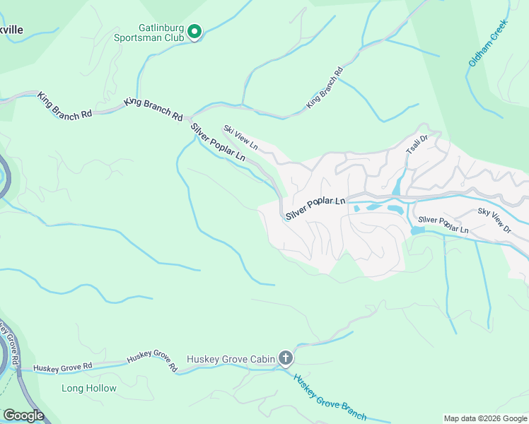 map of restaurants, bars, coffee shops, grocery stores, and more near 813 Ridgefield Drive in Sevierville