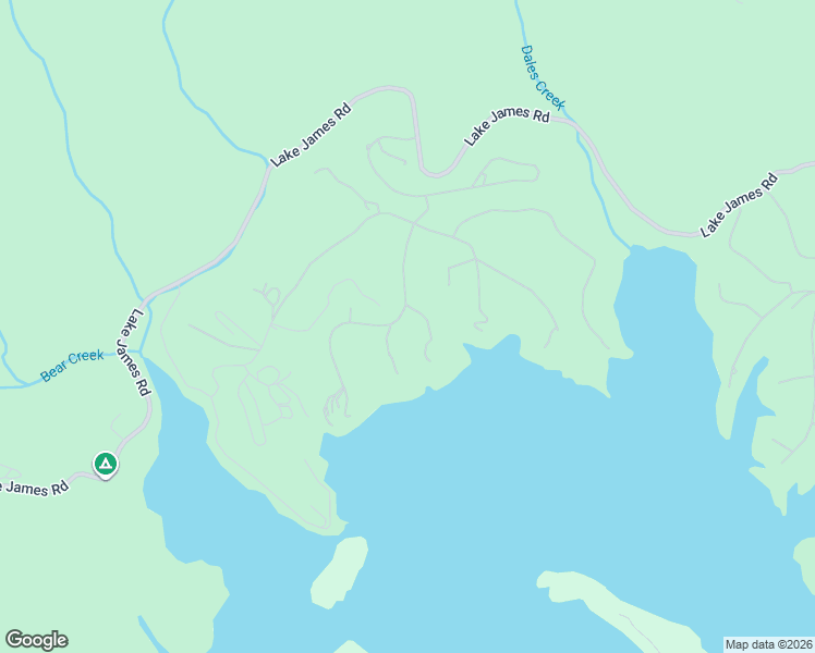 map of restaurants, bars, coffee shops, grocery stores, and more near 139 Lake Crest Drive in Nebo