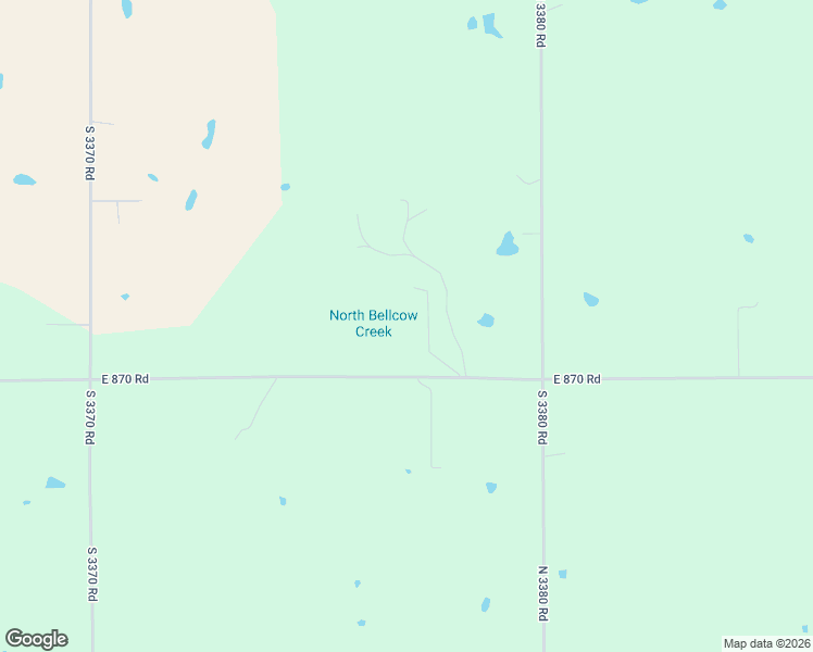 map of restaurants, bars, coffee shops, grocery stores, and more near 337814 East 870 Road in Chandler