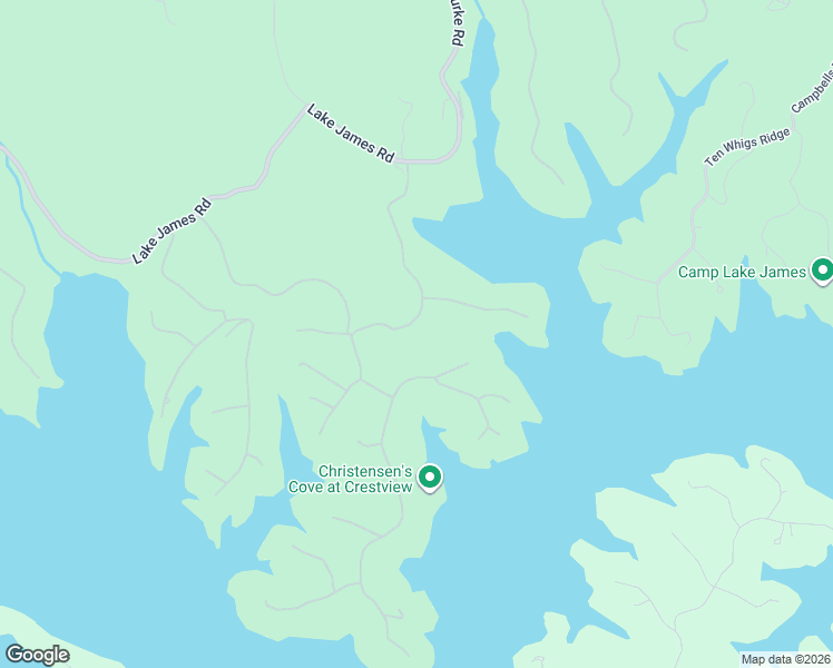 map of restaurants, bars, coffee shops, grocery stores, and more near 407 Peninsula Reserve Road in Nebo