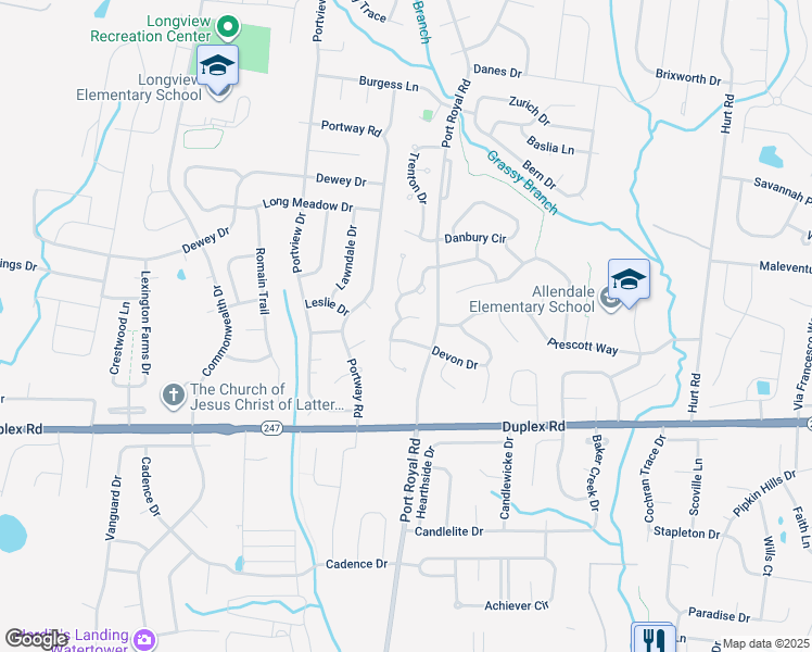 map of restaurants, bars, coffee shops, grocery stores, and more near 1546 Halifax Drive in Spring Hill