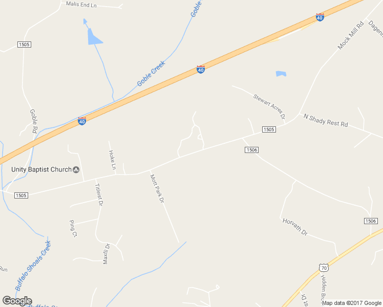 map of restaurants, bars, coffee shops, grocery stores, and more near Mock Mill Road in Statesville
