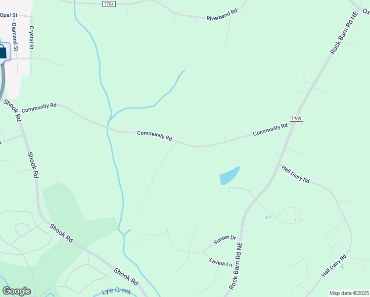 map of restaurants, bars, coffee shops, grocery stores, and more near 2981 Community Road in Claremont