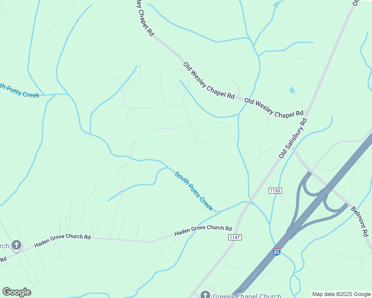map of restaurants, bars, coffee shops, grocery stores, and more near 498 Charity Lane in Linwood
