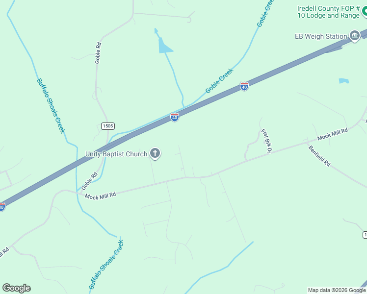 map of restaurants, bars, coffee shops, grocery stores, and more near 146 Hoke Lane in Statesville
