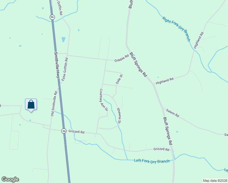 map of restaurants, bars, coffee shops, grocery stores, and more near 65 Dale Street in McMinnville