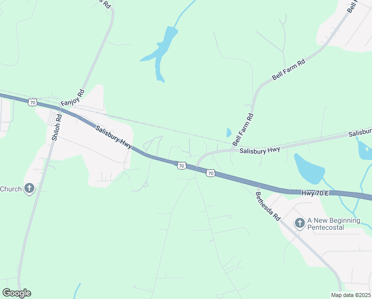 map of restaurants, bars, coffee shops, grocery stores, and more near 2325 Salisbury Road in Statesville