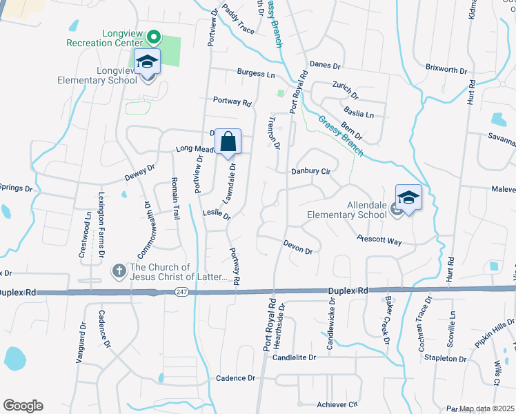 map of restaurants, bars, coffee shops, grocery stores, and more near 1714 Dryden Drive in Spring Hill