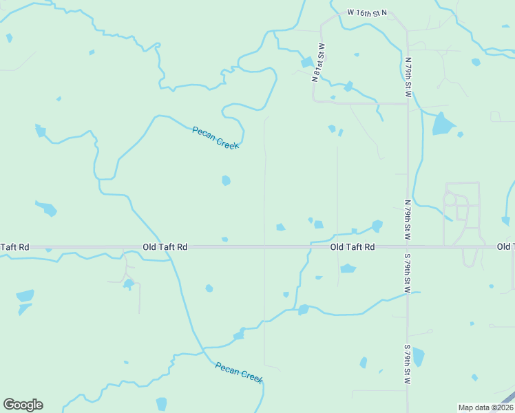 map of restaurants, bars, coffee shops, grocery stores, and more near 584-820 N 82nd Street West in Muskogee