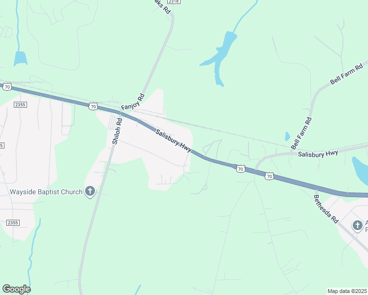 map of restaurants, bars, coffee shops, grocery stores, and more near 2242 Salisbury Hwy in Statesville