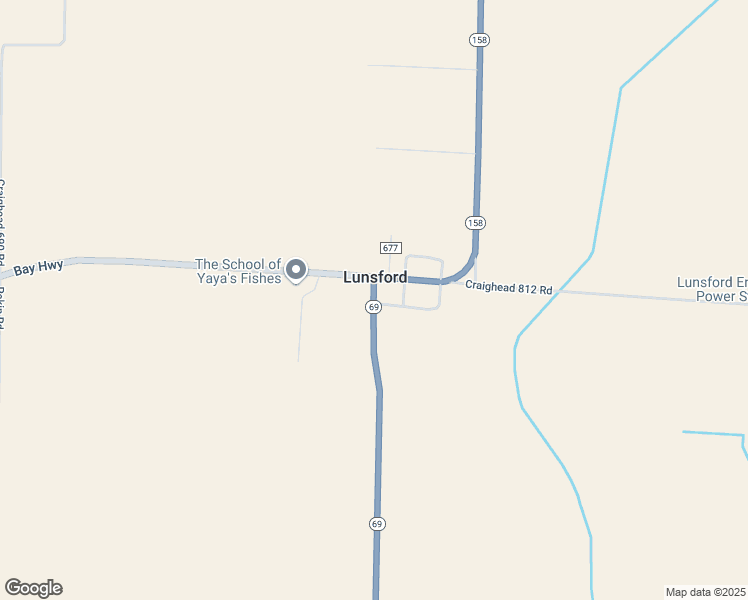 map of restaurants, bars, coffee shops, grocery stores, and more near 50 Highway 69 in Lake City